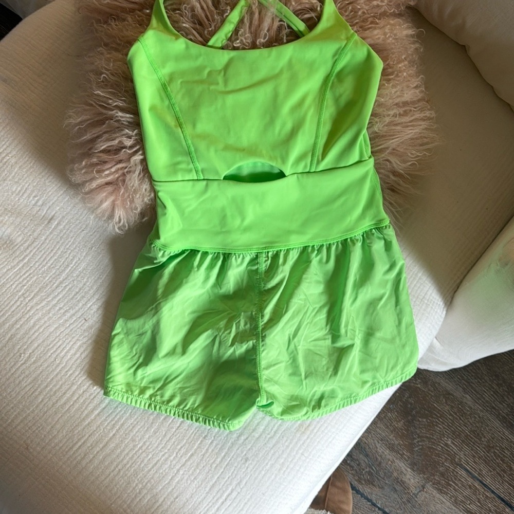 Free People Movement Runsie Neon Green